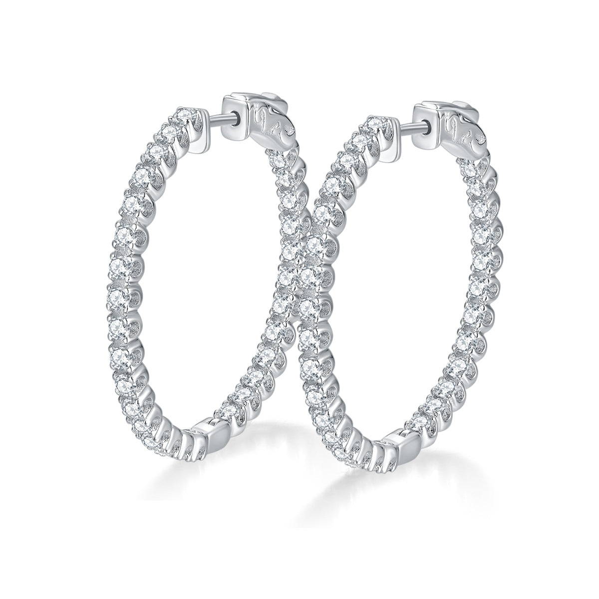 Mozambique diamond earrings/studs/earrings